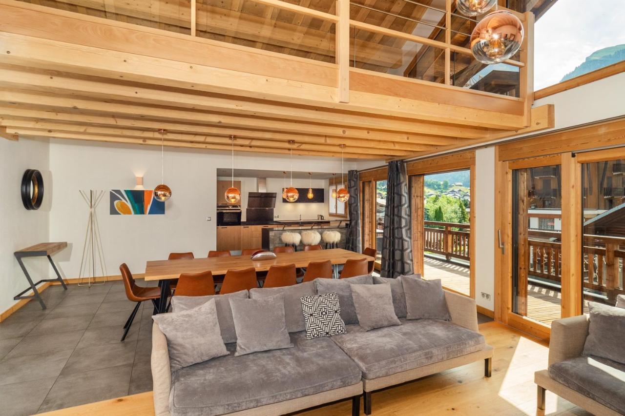Colibri Penthouse Appartement Morzine Buitenkant foto