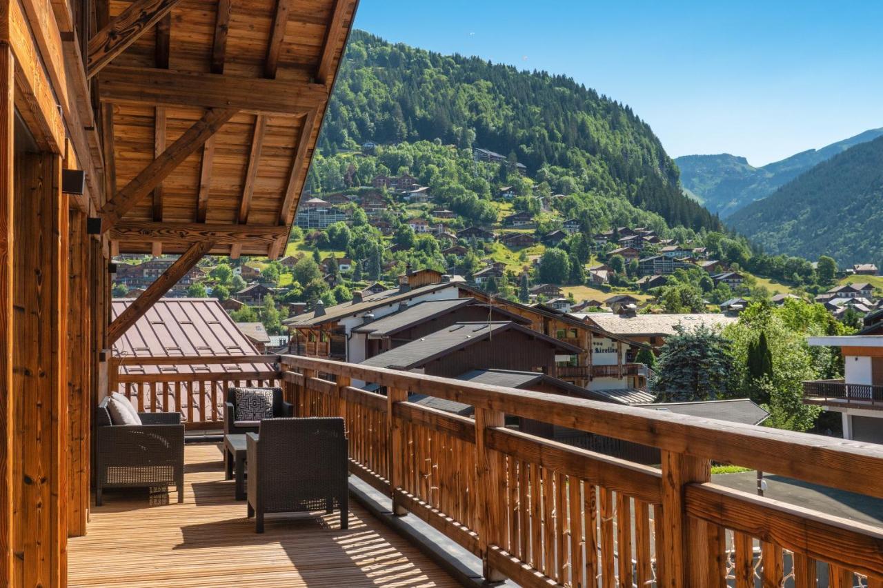 Colibri Penthouse Appartement Morzine Buitenkant foto